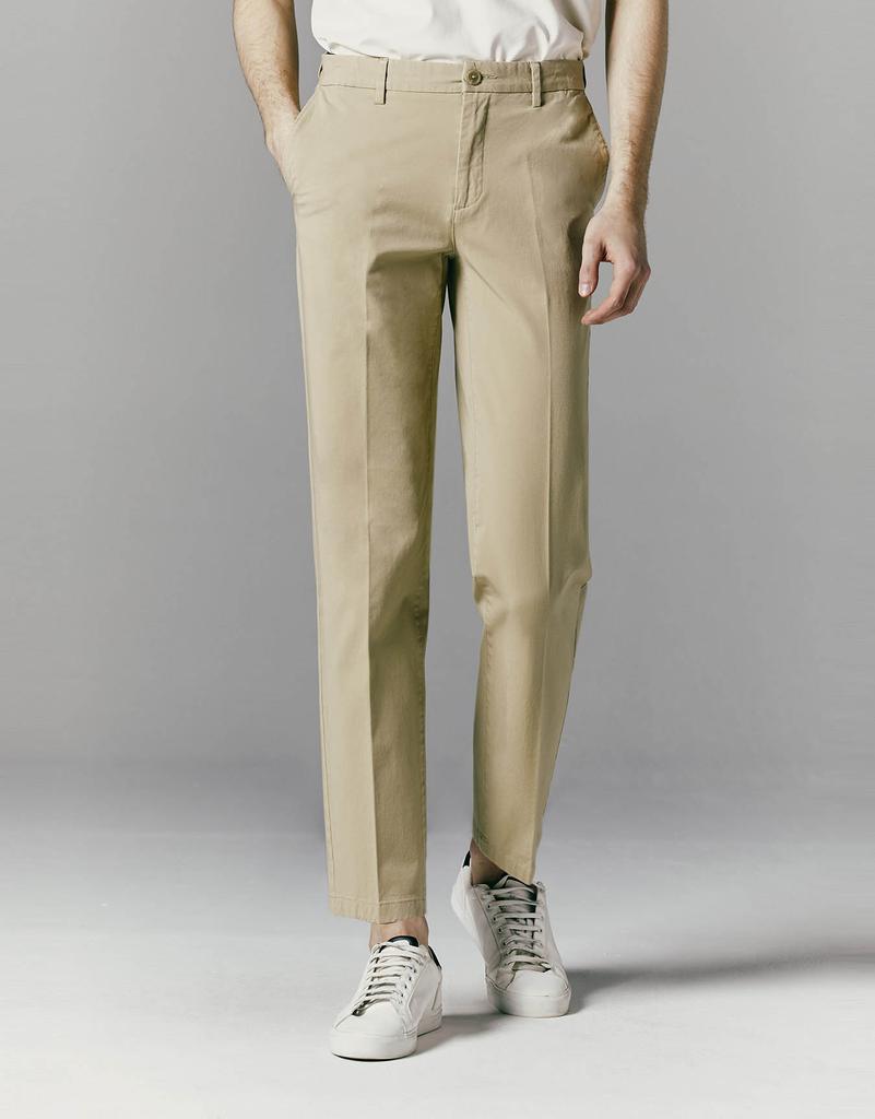 GIORDANO Lw Ultra Stretch Tapered Hidden Elastic Waist Chino Pants 113526 [7Color] (A Type)