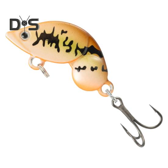 

Приманка с 3D-моделированными глазами, яркая, реалистичная на вид, искусственная приманка, приманка-свимбейт с тройным крючком, рыболовные снасти светло-коричневого