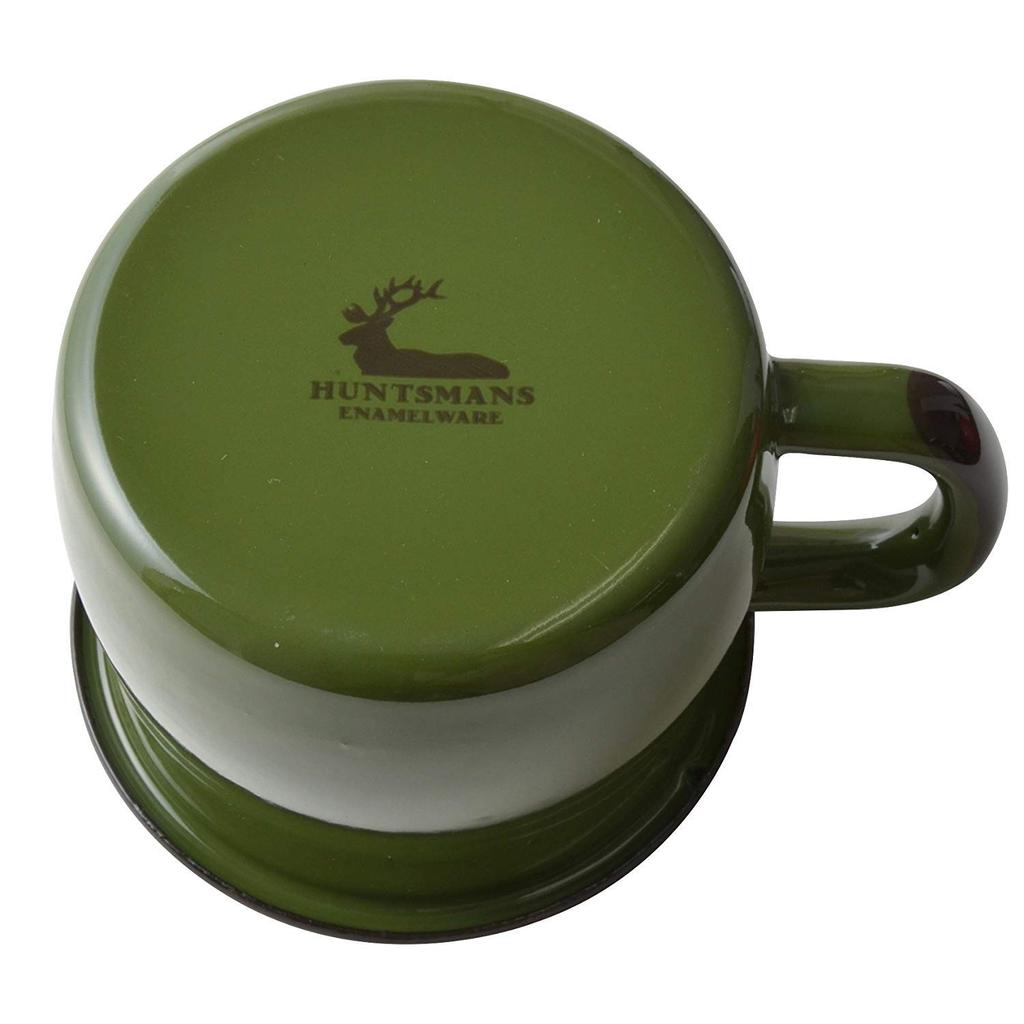 HUNTSMANS Enamel Mug, River Gum Green, 380ml
