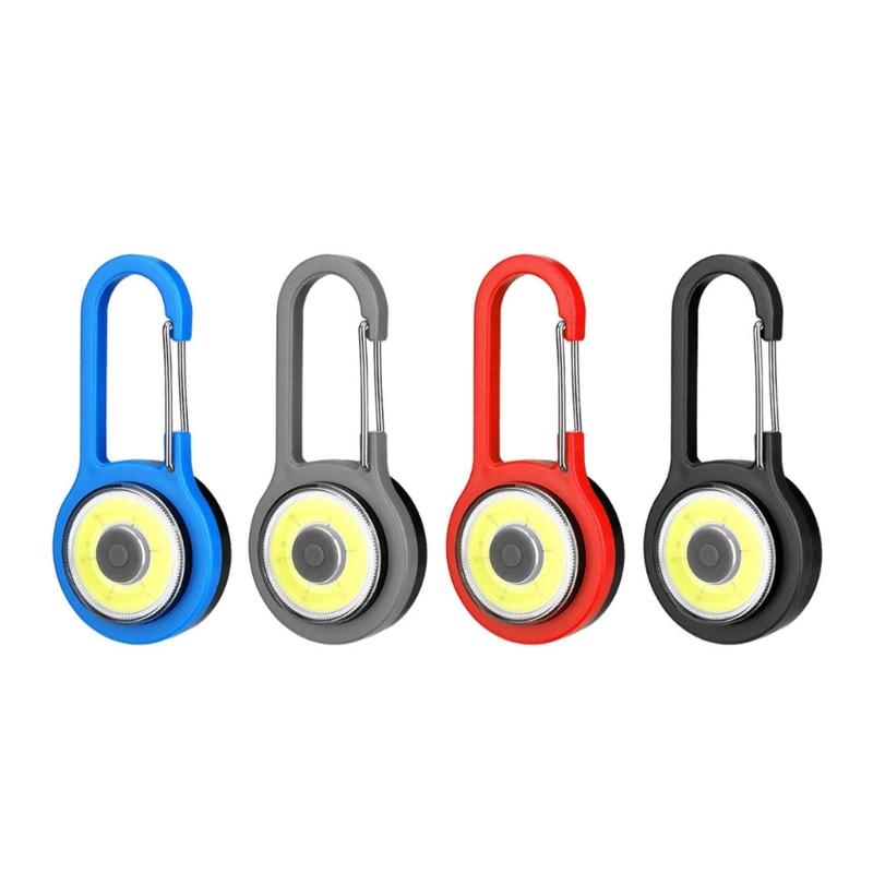 4Pcs Multifunctional Handheld Emergency Light Portable Keychain Lights Pocket Lamp Small Torch Keychain Flashlights