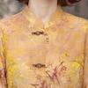 Mom's Elegant Seven-Sleeve Summer Shirt - 2026 Chinese National Style for Middle-Aged Women