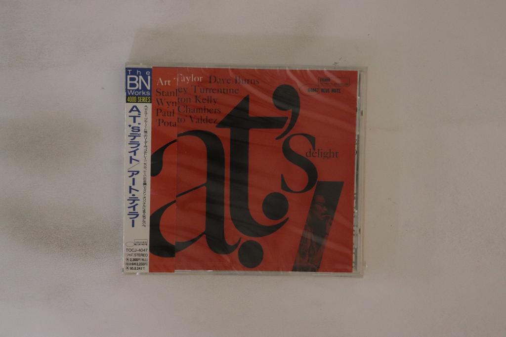 CD ART TAYLOR - A.t.'s Delight TOCJ4047 BLUE NOTE 1993 Japan Obi Jazz Used