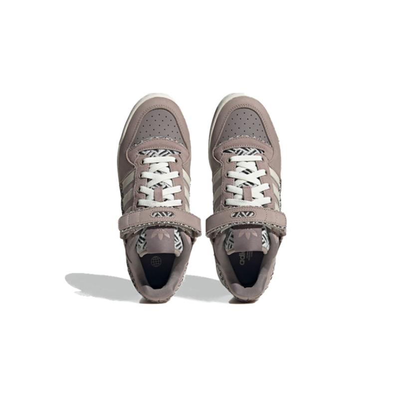 Adidas Women's Forum Low 'Criss-Cross Pattern - Taupe Oxide' Sneakers GY0020