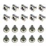 monofive M5 Cage Nut and Screw Set (10-Pack) for 19-inch Rack Mounts, MF-M5NN10