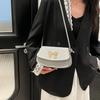 Beautiful Bow Trend Casual Small Square Bag New Simple Fashion Shoulder Armpit Bag Women