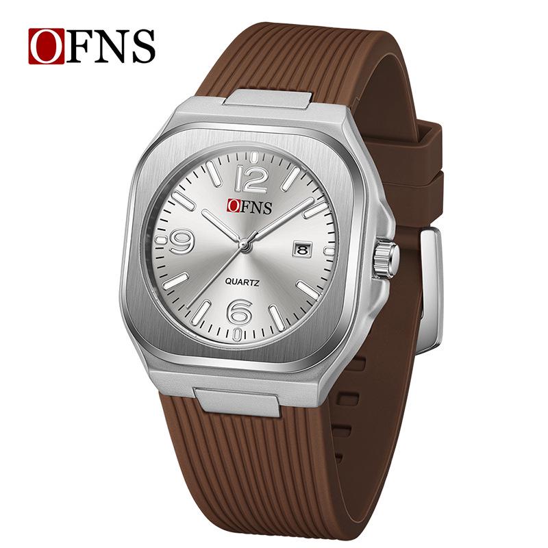 Ofns Men's Waterproof Business Watch, Bestseller, Square/Round Dial, Classic Single Calendar
