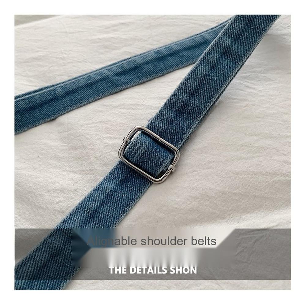 Lightweight Large Capacity Denim Multipurpose Storage Bag for Daily Use