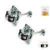 BDP769-1 2 Pieces Front Left AND Right Door Catch Hinge Brake Stop Check Strap Limiter for Peugeot 3008 MK1 T84 0U 5008 MK1 T87 0U 0E 9181Q2