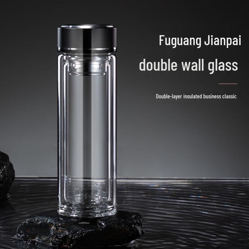 FUGUANG Double Wall Glass Cup
