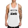 Do The Work  Summer Bodybuilding Fitness Workout Gym Sports Mens Letter Printed Fashion Casual Breathable O-neck Pure Cotton Vest