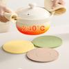 16/22cm Silica Gel Meal Mat Thickening Dining Plates Table Heat Insulation Anti Scalding Tea Cup Mat Restaurant Kitchen Supplies