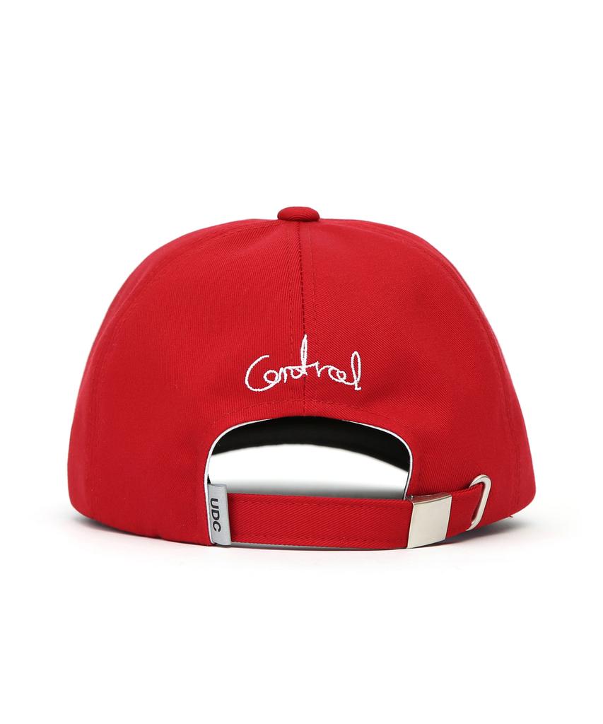 Eondeokeonteulol Cotton Logo Ball Cap Make A Smile / Classic B B / Red