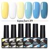 6-Color Nail Polish Glue Set, Popular Color Nail Glue, Phototherapy Nail Polish Glue Can Be Matched Arbitrarily.