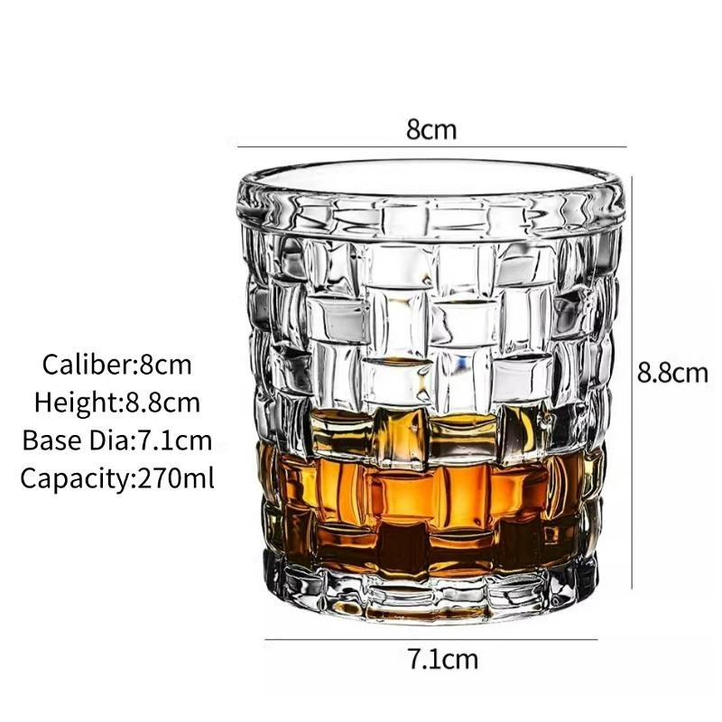 Ποτήρια Ουίσκι, Χαραγμένο Ποτήρι Ουίσκι, Ποτήρια Ουίσκι Old Fashioned, Κλασικά Ποτήρια Σκωτσέζικου Ουίσκι, Τέλειο Δώρο για τους Λάτρεις του Σκωτσέζικου Ουίσκι