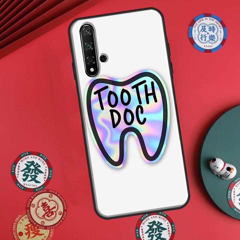 Cute Tooth Dentist For Huawei P60 Pro P30 P40 Lite Nova 7i 8i 11i 12i 12s 10 9 SE Y90 Y60 Y70 Y72 Y61 Y91 Case