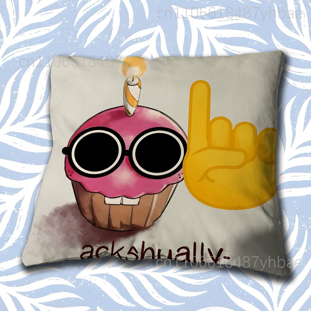 Fnaf Five-Nights-At-Freddys Kissenbezug Kurzer Plüsch Sofa Dekoratives Geschenk Zuhause Zweiseitiger Druck Kissen