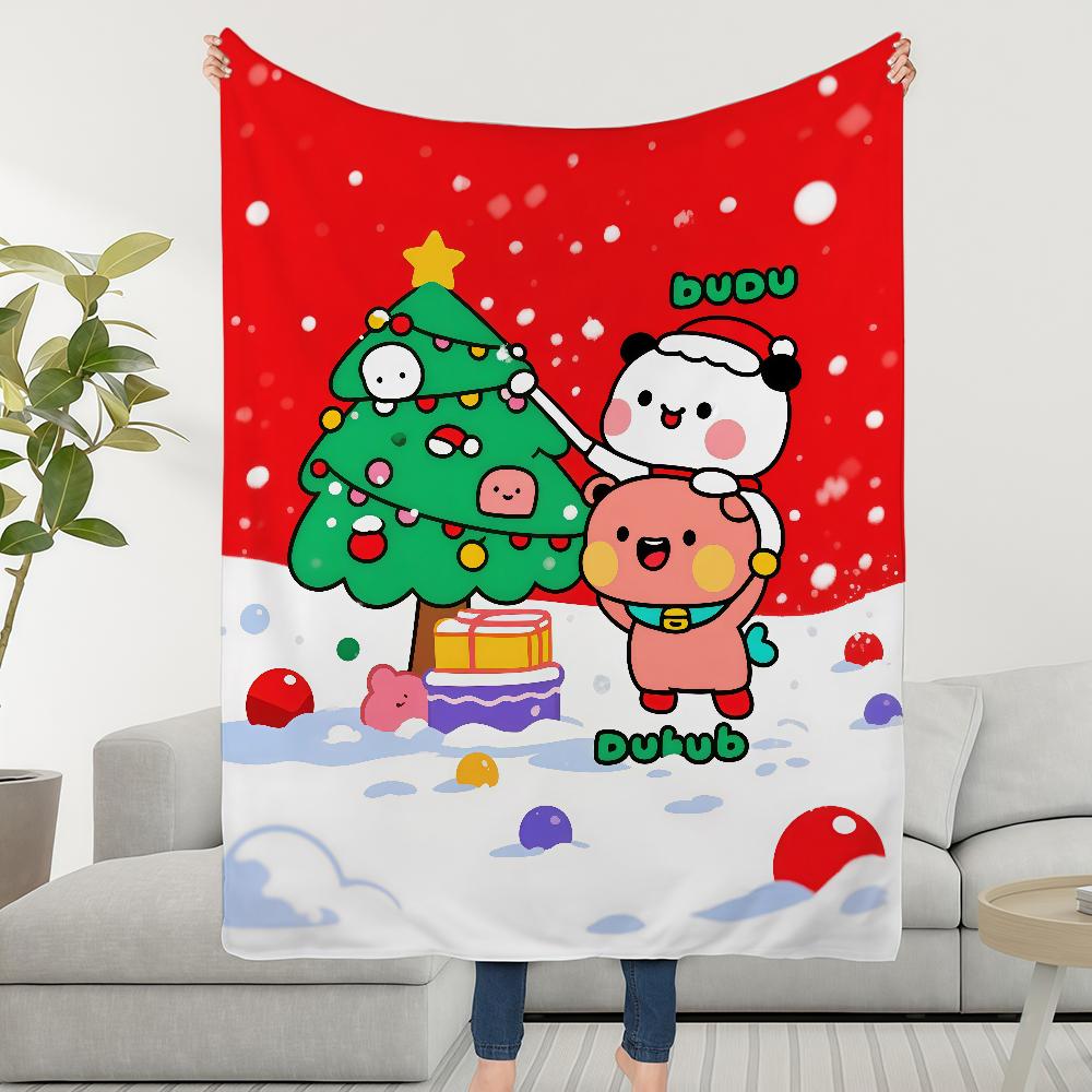 Bubu Couple Blanket Throw Super Cosy Plush Living Christmas Dudu Room Sofa Couch Childish Merry Birthday Gifts