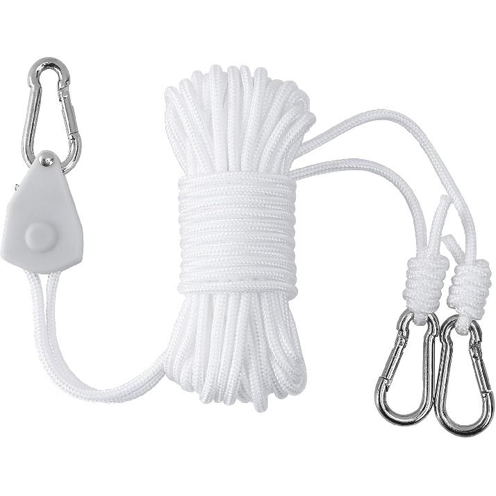 Retractable Travel Clotheslines,Pulley Adjusts Length,Sun-Proof Cruise Clothing Line Outdoor for Camping,Portable Laundry Line Cloth Drying Rope