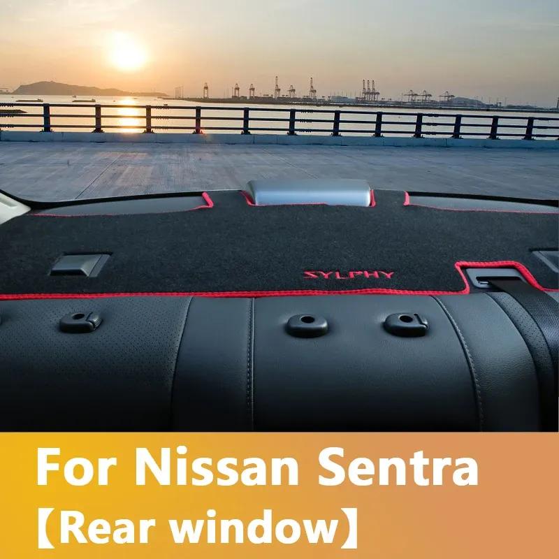 Car dashboard Avoid light pad trument platform desk cover Mats Carpets For Nissan Sentra 2013 2014 2015 2016 2017 2018