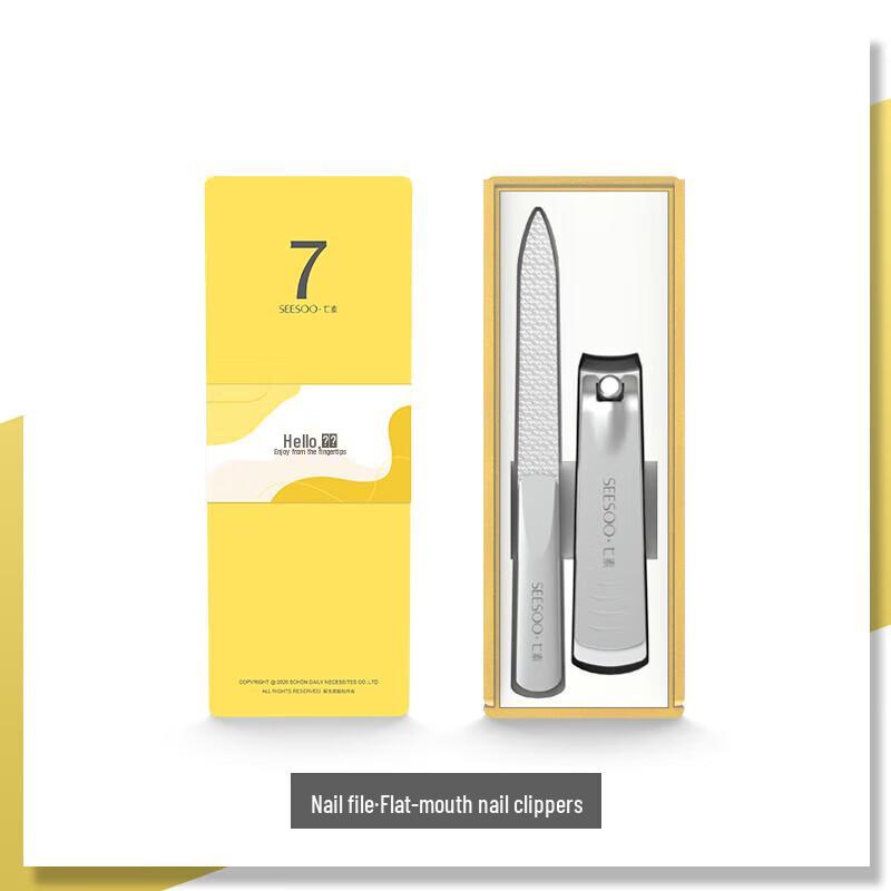 Qisu Mini 2-Piece Nail Clipper Set