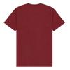 Aquascutum Mens Bordeaux Big Logo T-Shirt