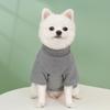 Winter Solid Color Pet Hoodie Soft Pullover Sweatshirt Fashion Warm Clothes For Small Dogs Puppy Chihuahua Cats Pet Apparel Accessories