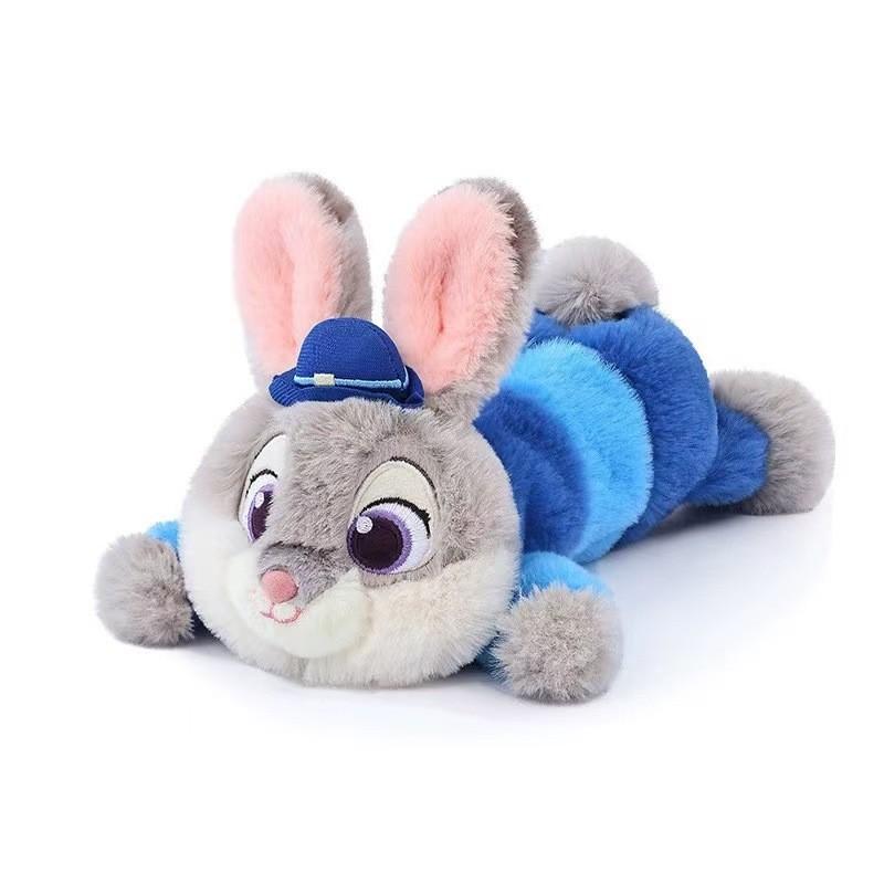 Judy Nick Leopard Police Officer Storage Bag Plush Doll Pen Bag Doll New Year'S Gift