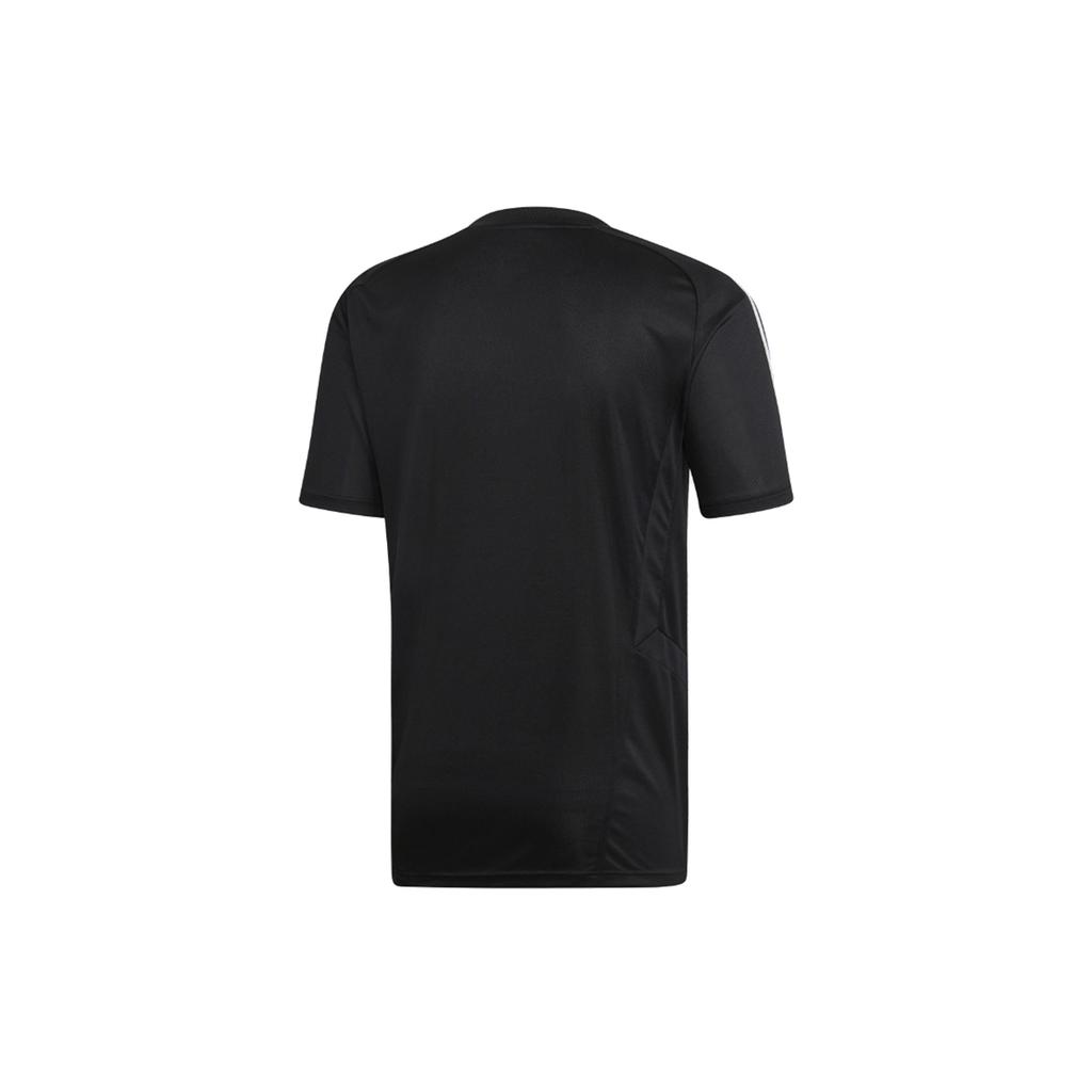 adidas T Shirts Men's Black Crew Neck Moderate Straight Fit DT5287