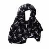 Women Ladies Giraffe Print Pattern Long Scarf Warm Wrap Shawl