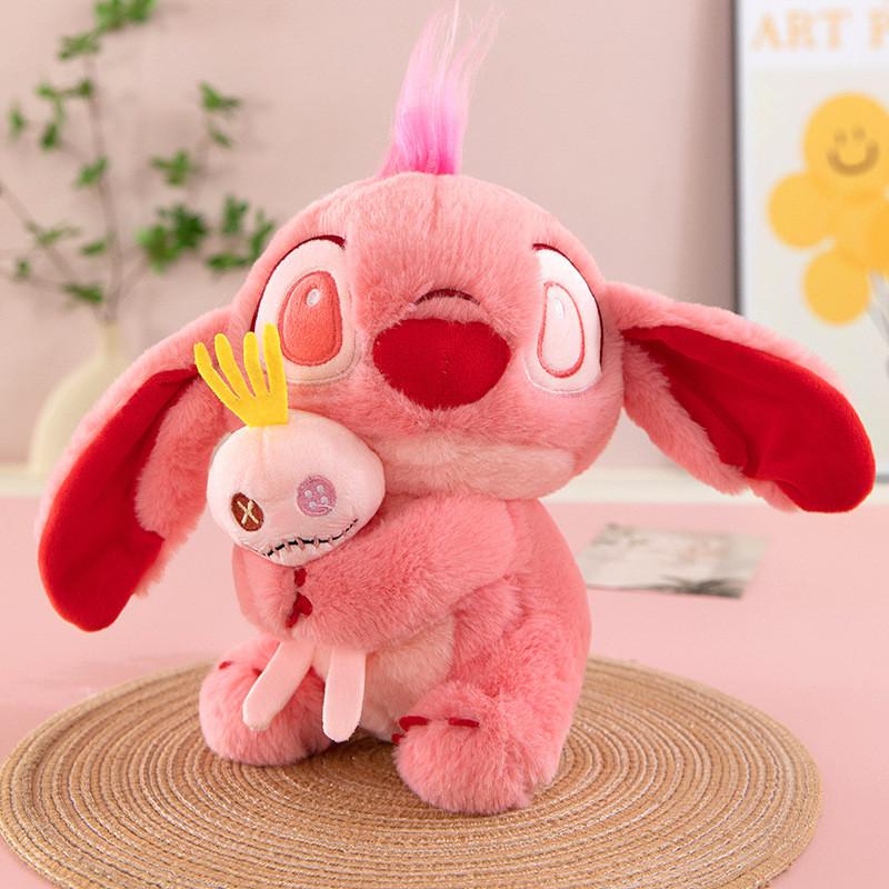 Stitch Plush Doll With Soft Short Pile Fuzzy Material For Kids Playroom Decor