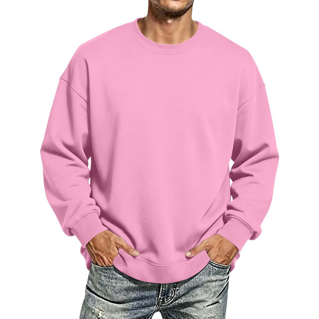 Unisex Long Sleeve Neck T-Shirt Couples Casual Sports Top for Men and Women