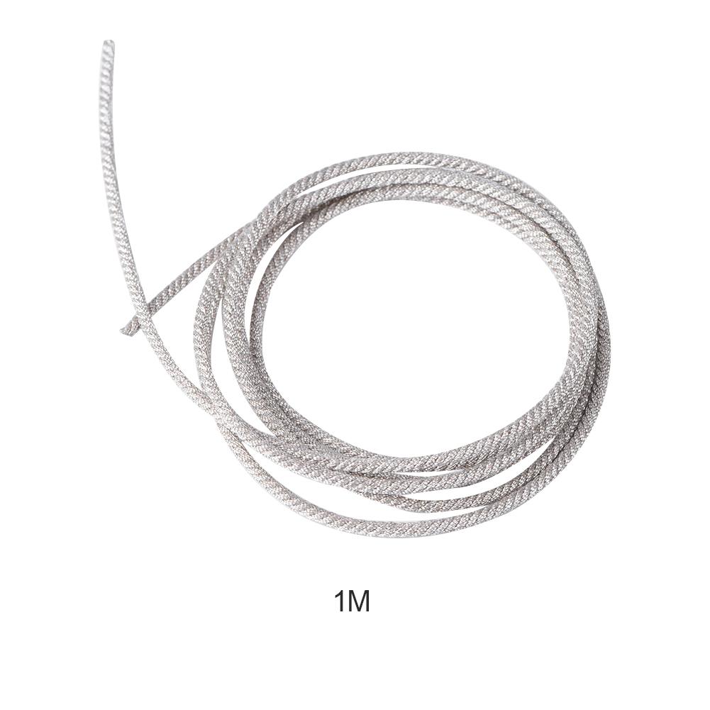 32 Strands High Temperature Resistant Twisted Silver Wire Speaker   Wire Repair