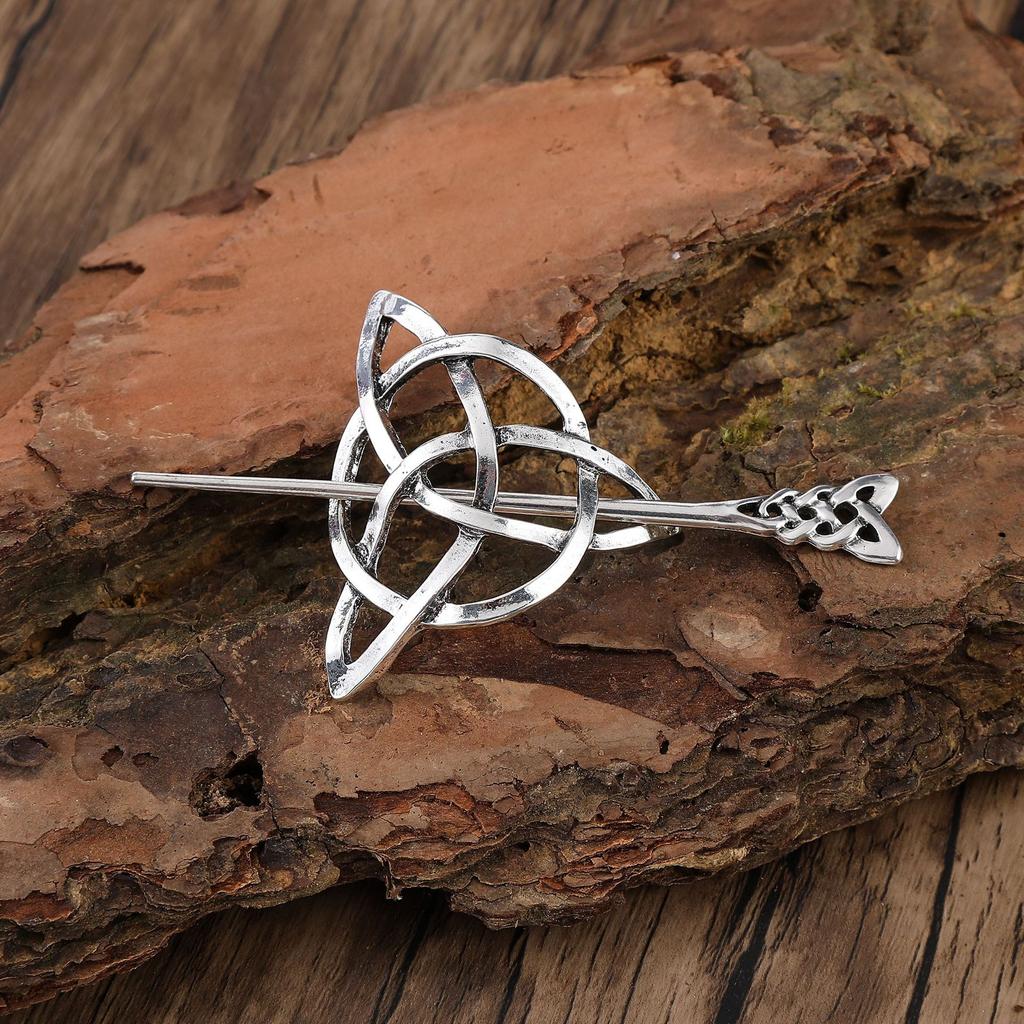 Vintage Viking Celtic Knot Hair Clip Women's Hair Clip Hair Accessories Party Accessories Valentine's Day Birthday Gift