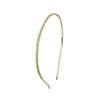 Korean Minimalist Thin Metal Chain Headband for Face Washing & Hair Styling