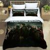 Poster The Walking Dead Sheets Quilt Covers Bedding Dormitory Sheets Bedding Set Soft Warm Bedding Set