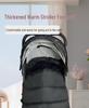 Warm Waterproof Baby Sleeping Bag for Stroller - Winter Footmuff, Thickened, Kick-Proof, Windproof, Cold-Resistant for Outdoor Use