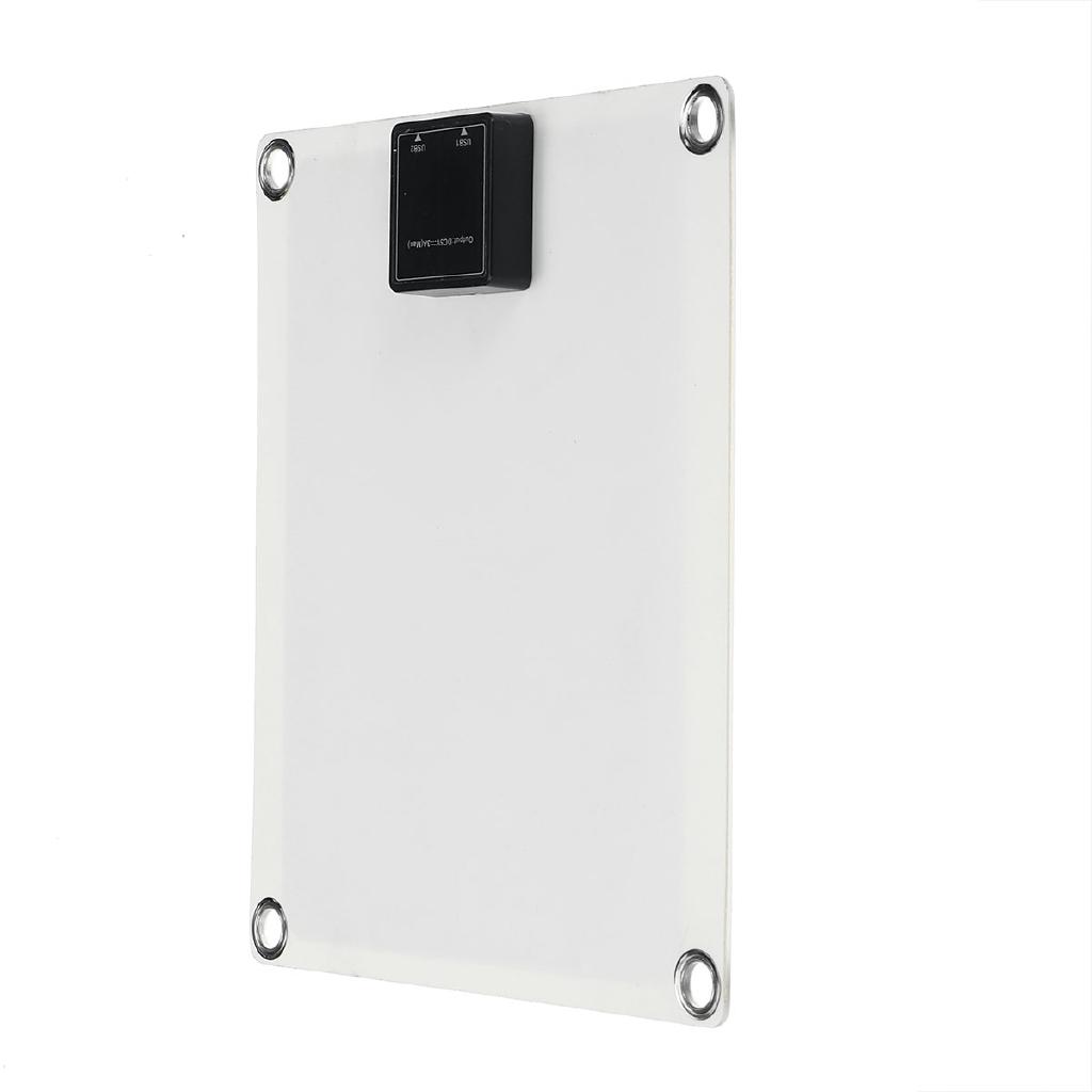 20W DC 5V  Solar Panel Charging Automotive Flexible Energy Saving Solar Panel Phone Battery Charger 5V USB 2.0 Port