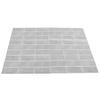 6pcs Gray Tile Pattern Wall Decal Waterproof SelfAdhesive Wall Sticker for Home Kitchen