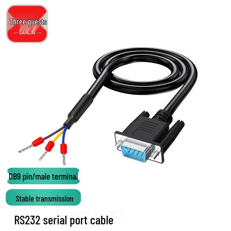 DB9 RS232 Serial Port Terminal Cable 1.5m