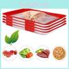 Vacuum Food Storage Container With Sealing Lid For Refrigerator Organization