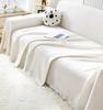Sofa Cover  Dust Proof Sofa Cushion Cover Anti-cat Scratch Protection Cover Sofa  Waffle Couch Cover