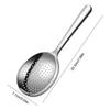 304 Stainless Steel Ladles For Serving Soup Rice Serving Spoon Drain Hole Heat Insulated Handle Kitchen Utensils For Daily Use
