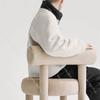Light Luxury Modern Makeup Stool,Casual Backrest Chair for Bedroom Dressing Table,Designer Dining Chair for Home Use,Comfortable