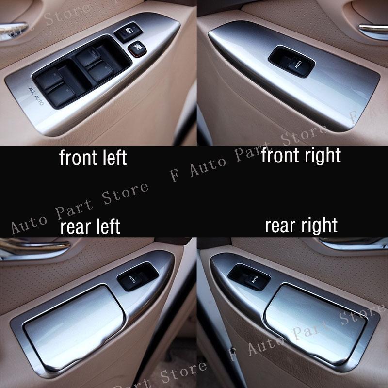 1PC Car Window Lift Control Switch Frame Panel Cover Ashtray Ash Tray For Toyota Land Cruiser Prado 120 LC120 2003-2009 LHD