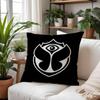 T-Tomorrowlands Music Logo Pillow Case Plush Fabric Soft Pillowcase Double Sided Print Cushion Cover Household Gifts