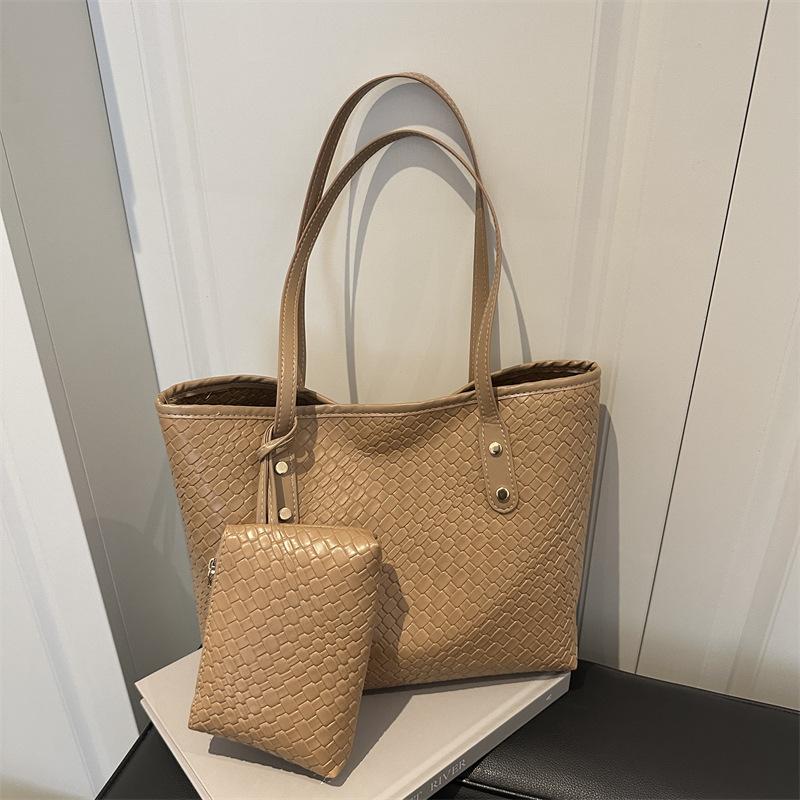 

Вместительная квадратная сетка новая модная сумка-тоут для поездок на работу, ручная, подмышечная, на плечо, женская сумка, кроссбоди хаки