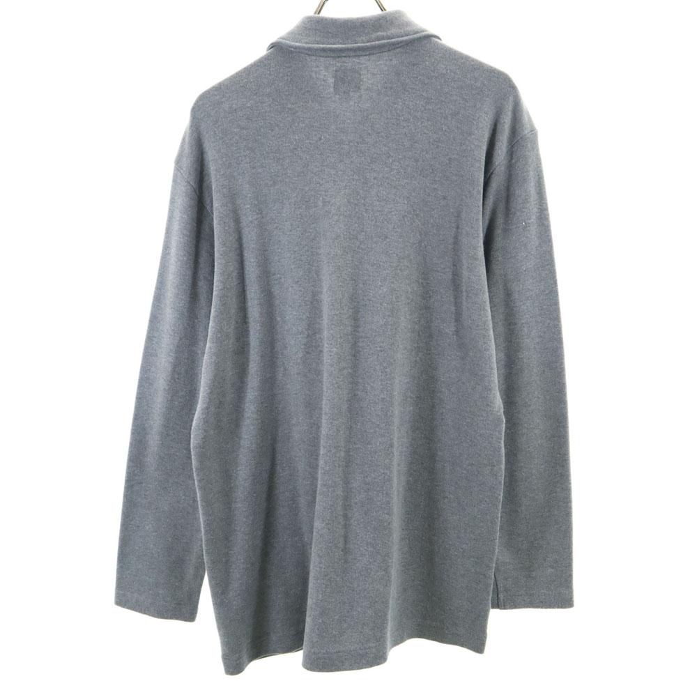 Y's for living made in Japan Full zip sweat L gray BASICS tunic Women Used