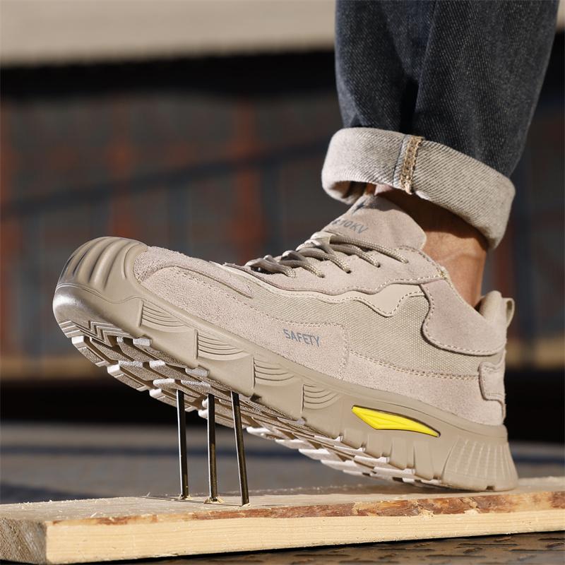Insulation 10Kv Composite Toe Anti Static Men Wrok Safety Shoes Anti Smashing Anti Nail Male Construction Sneakers Boots