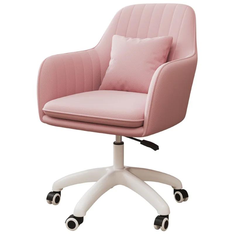 Modern Simple Computer Chair - Home Office & Gaming Use,Casual Design&Armrest, Suitable for Desk or Bedroom, Comfortable Seating
