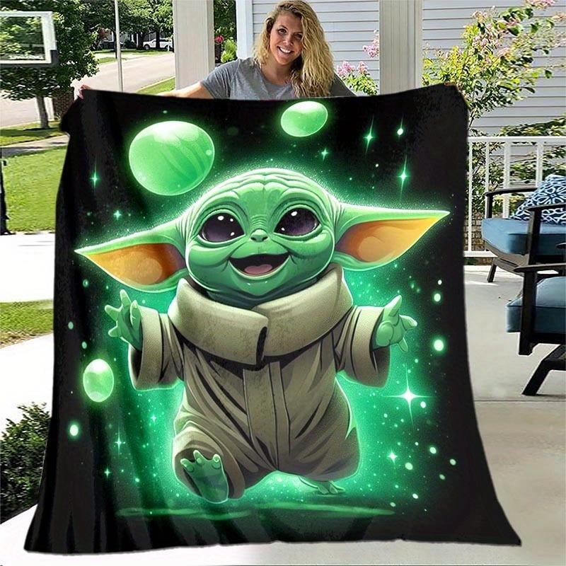 1pc Star Wars Printing Blanket - Soft, All-Season Throw for Office Blanket, Personalized Gift with Adorable Cartoon Design